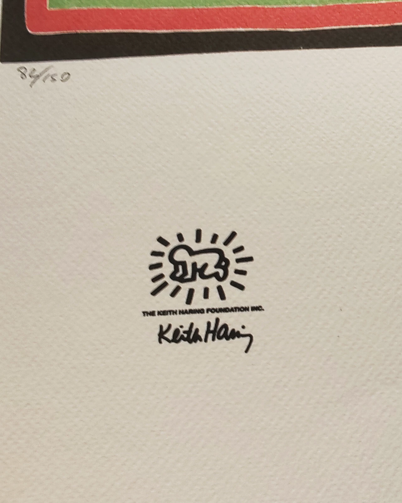 Keith Haring, litografia serie limitata, 2019 5