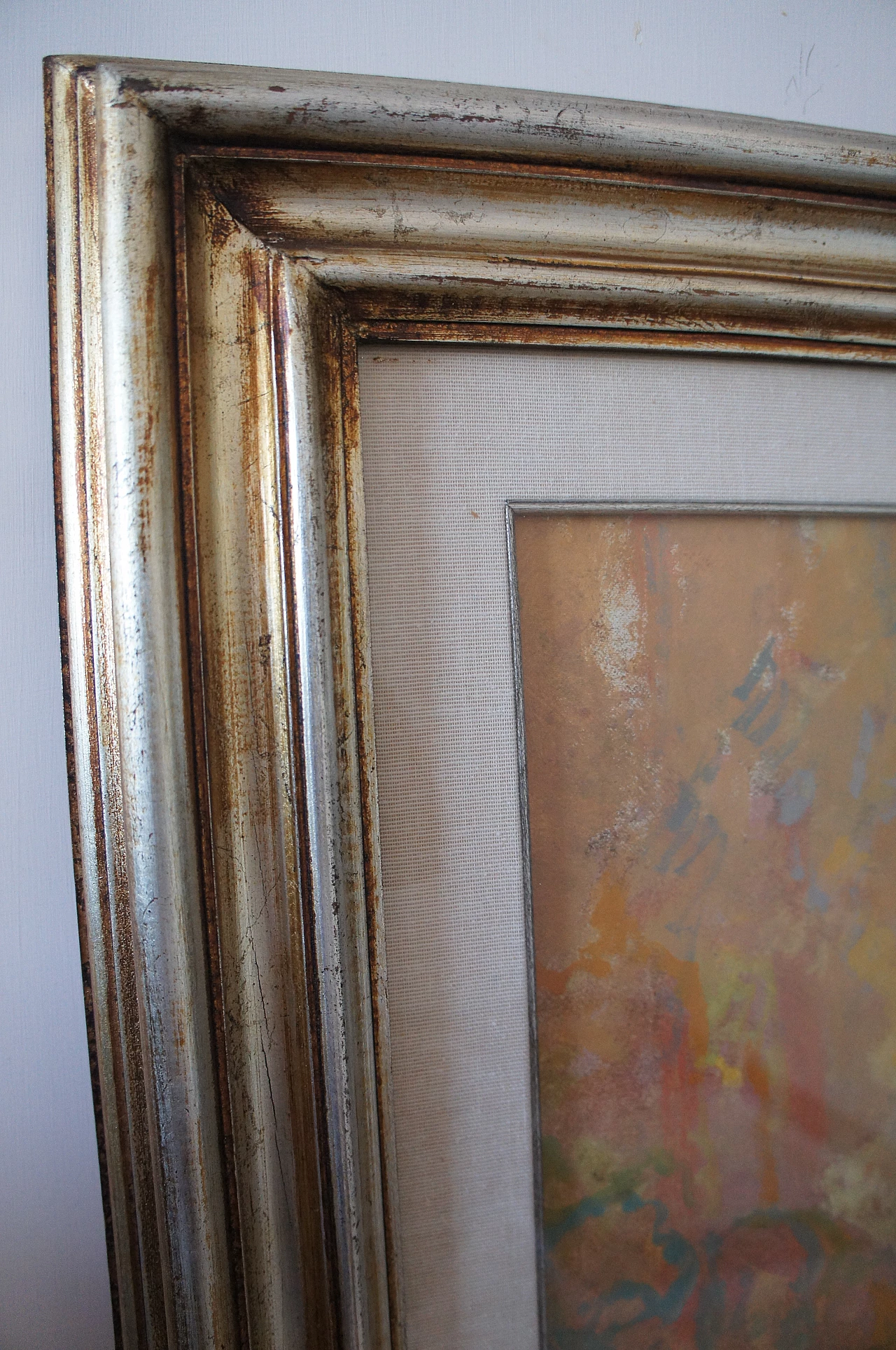 Giuseppe Giorgi, woman in evening dress, oil painting on canvas, 1986 5