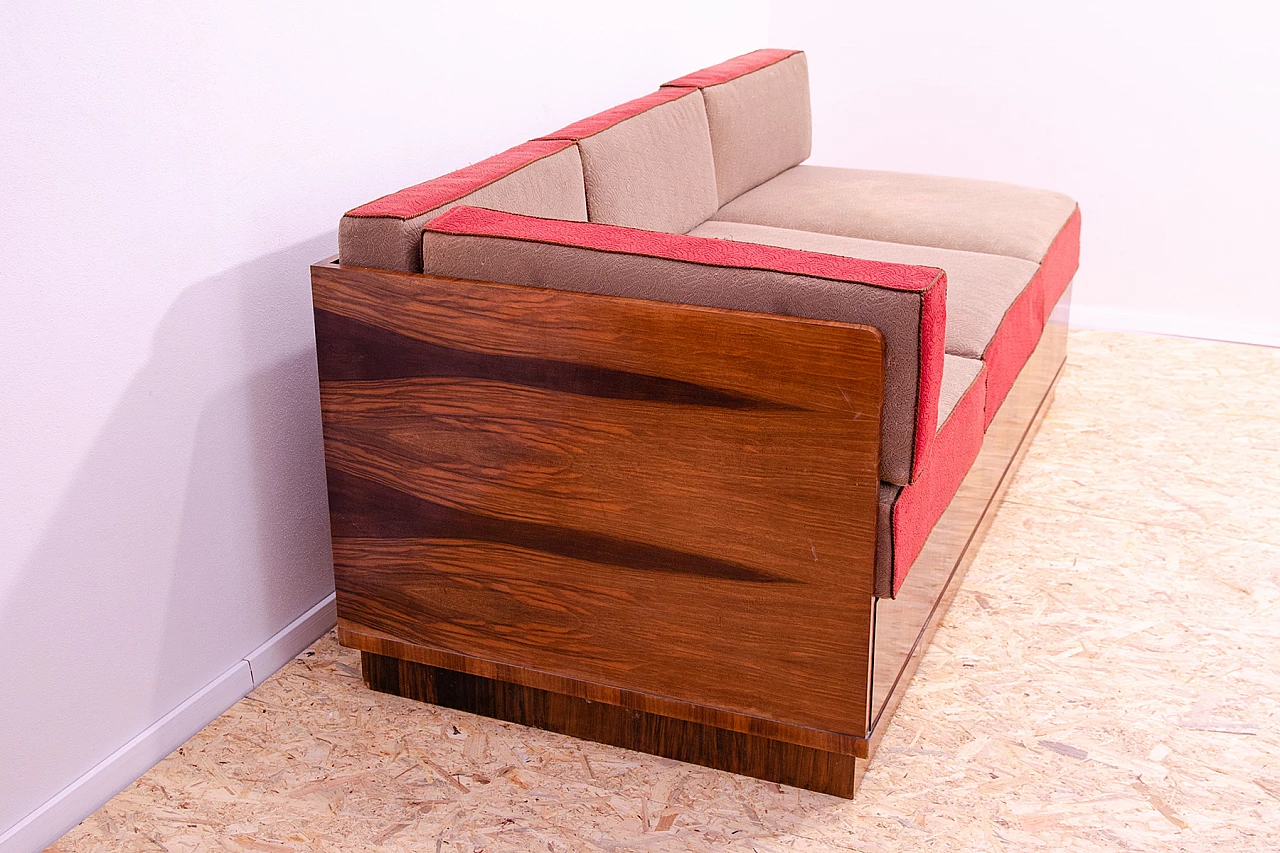 Czechoslovakian Art Deco storage sofa, 1930s 5