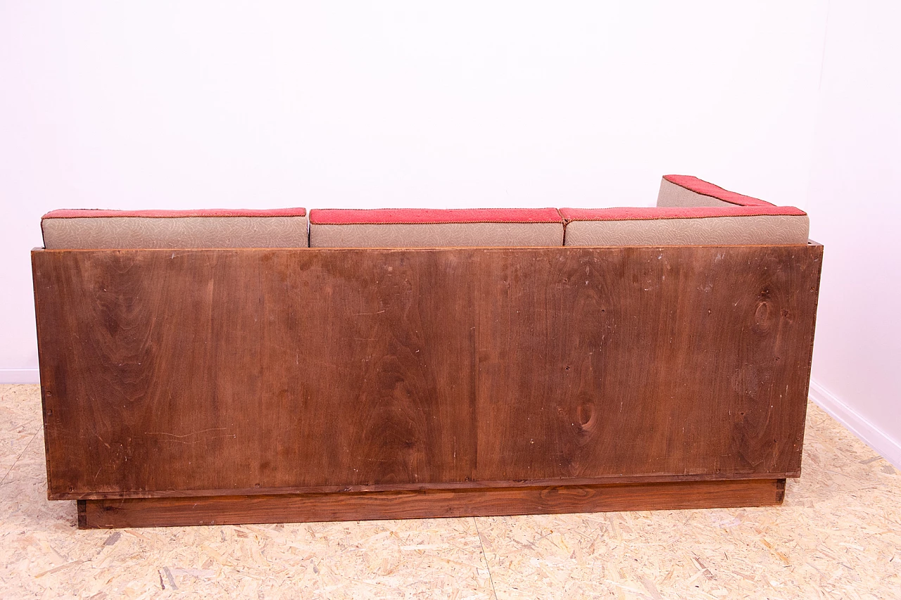 Czechoslovakian Art Deco storage sofa, 1930s 17