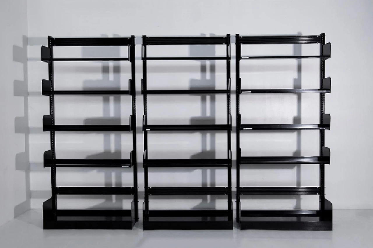 3 Congresso bookcases by Lips Vago, 1960s 4