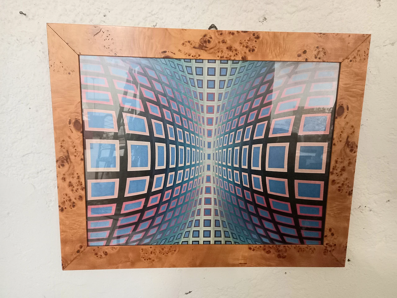 Homage to Victor Vasarely, kinetic print, 1970s 2