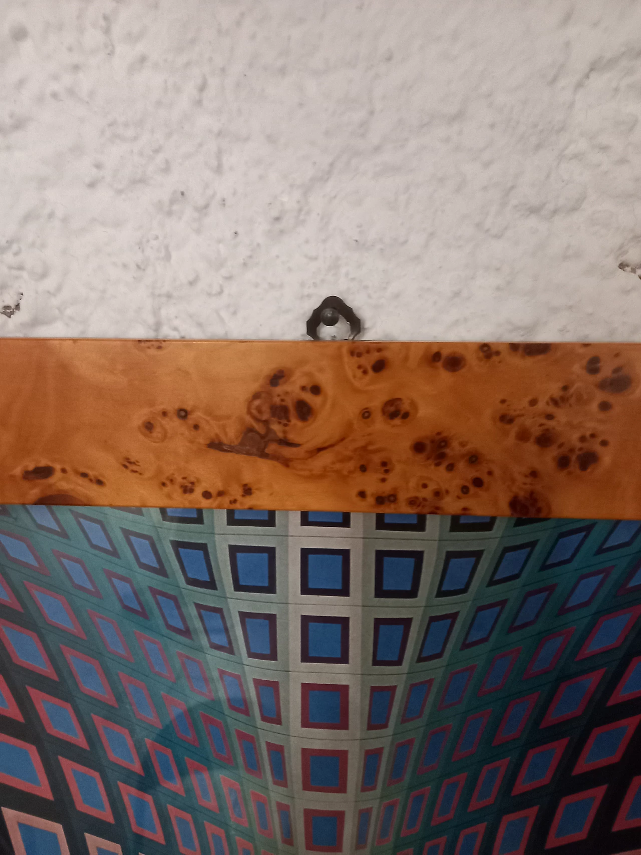 Homage to Victor Vasarely, kinetic print, 1970s 3