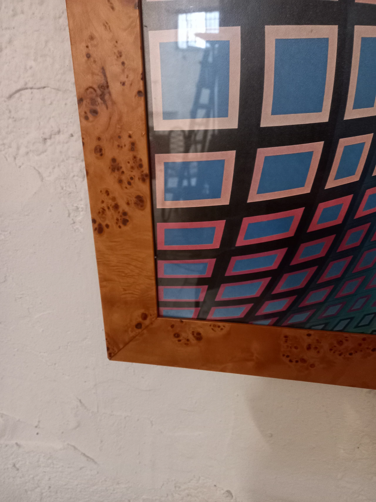 Homage to Victor Vasarely, kinetic print, 1970s 5