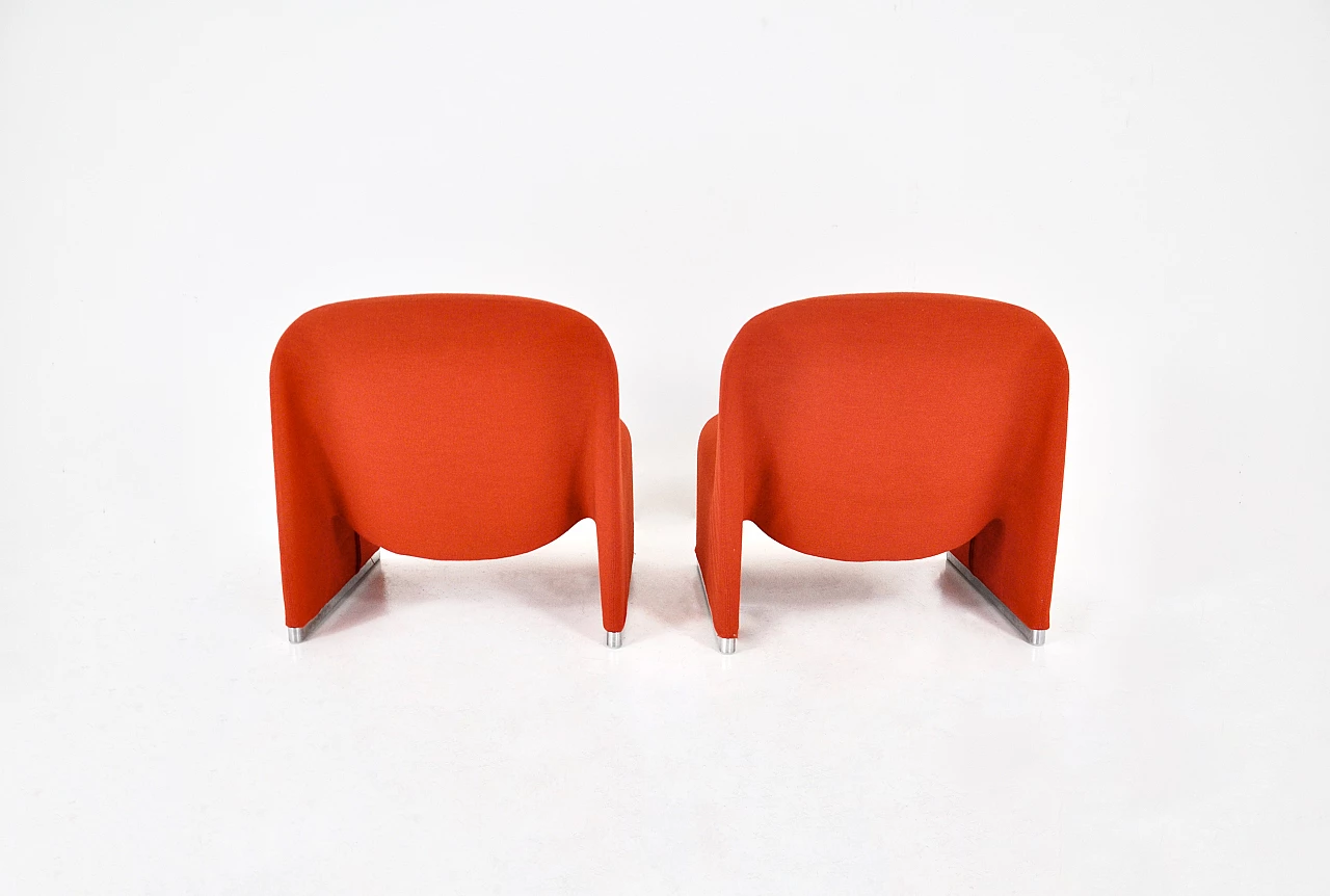 Pair of Alky armchairs by G. Piretti for Anonima Castelli, 1970s 6