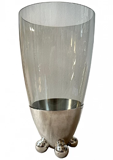 Atomes vase by Richard Hutten for Christofle, 1990s