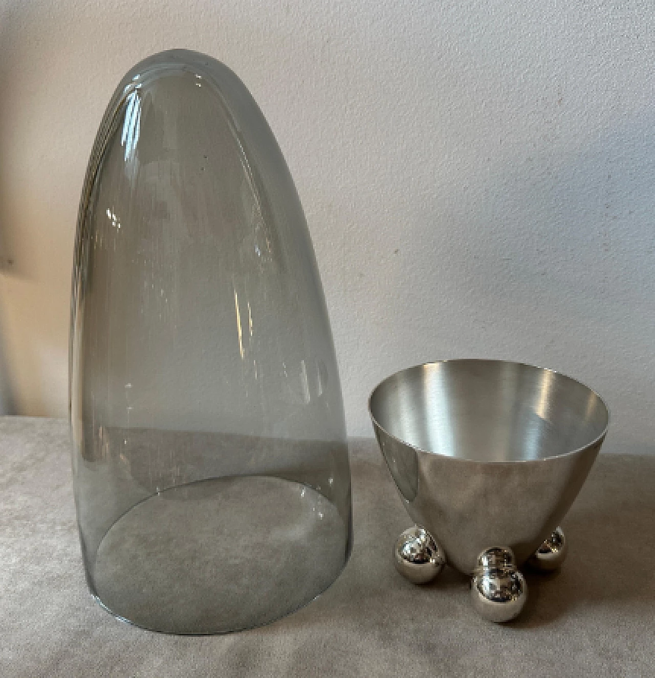 Atomes vase by Richard Hutten for Christofle, 1990s 4