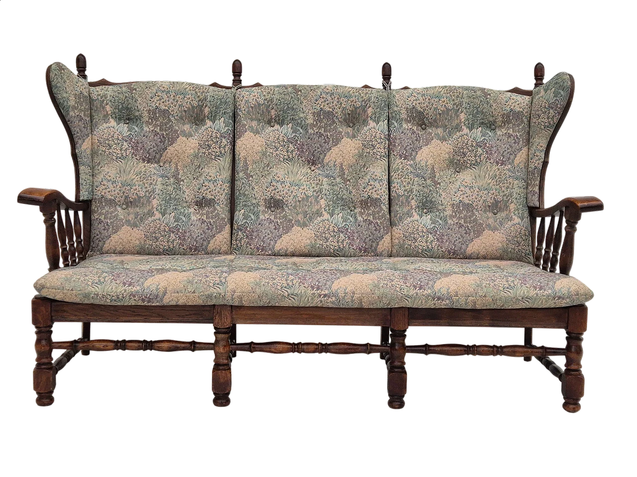 3 Seater sofa in oak wood by Regan Møbelfabrik, 1960s 16