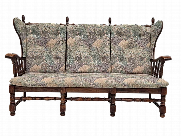 3 Seater sofa in oak wood by Regan Møbelfabrik, 1960s