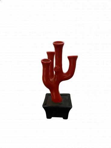 Porcelain flower vase by Gio Ponti for Richard Ginori, 1930s