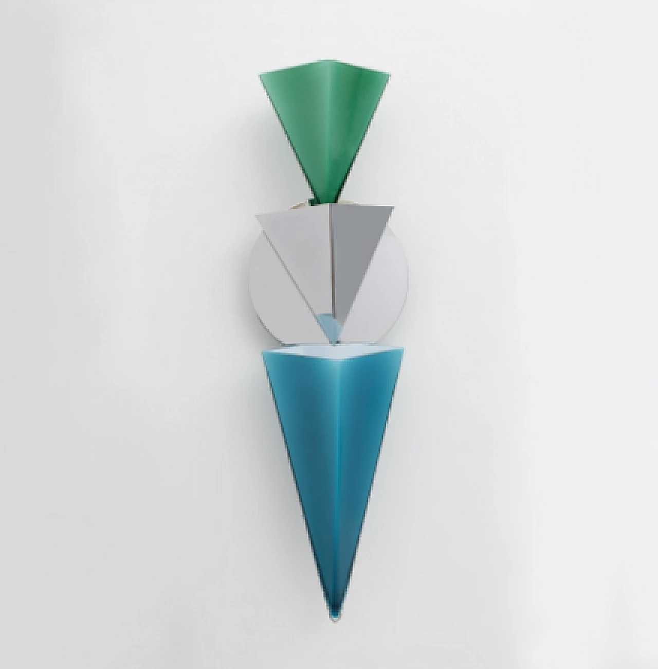 Pair of Wassily wall lights by Tihani and Mancini for Foscarini, 1985 5