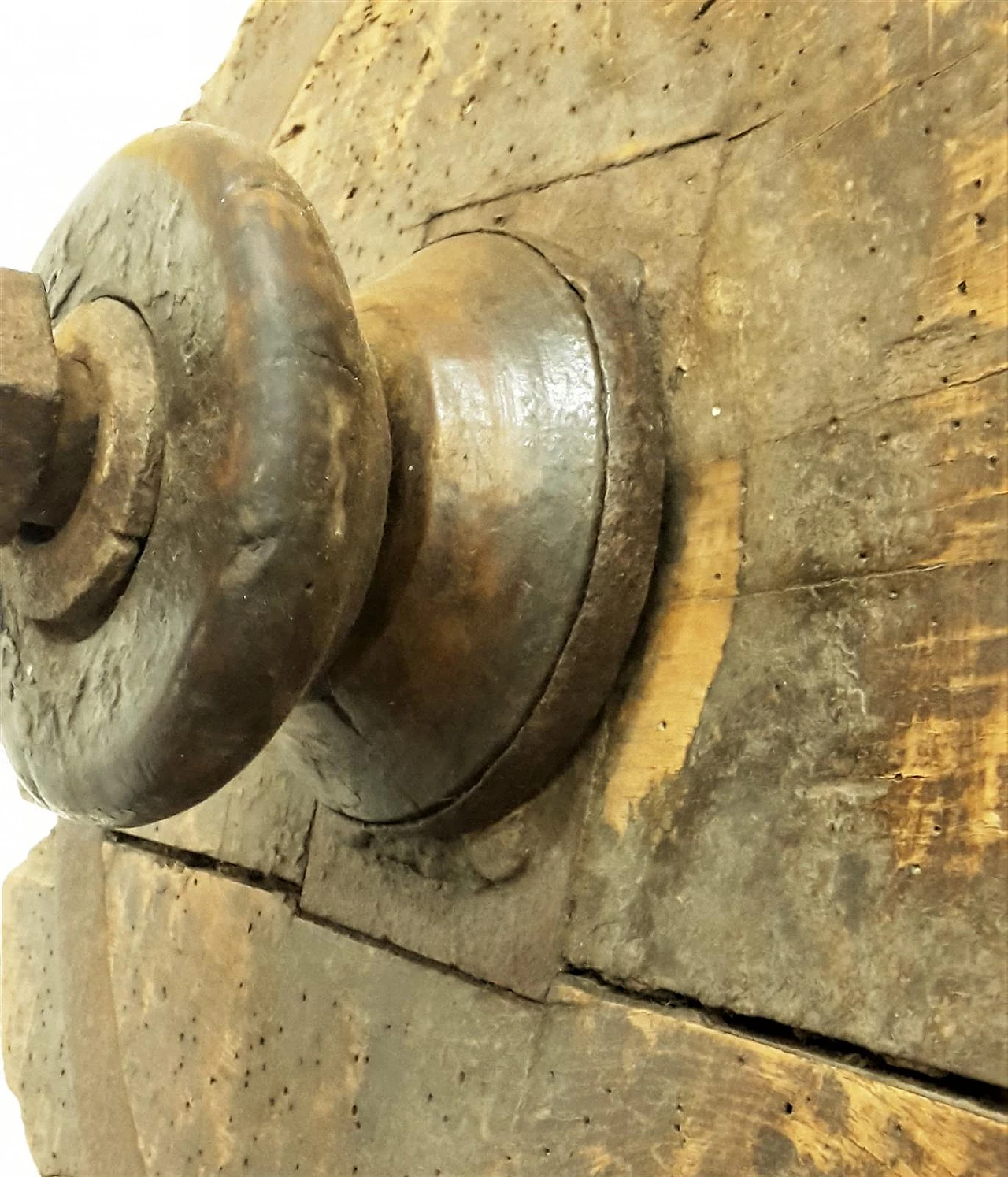 Carrucola per traino in legno, inizio '900 4