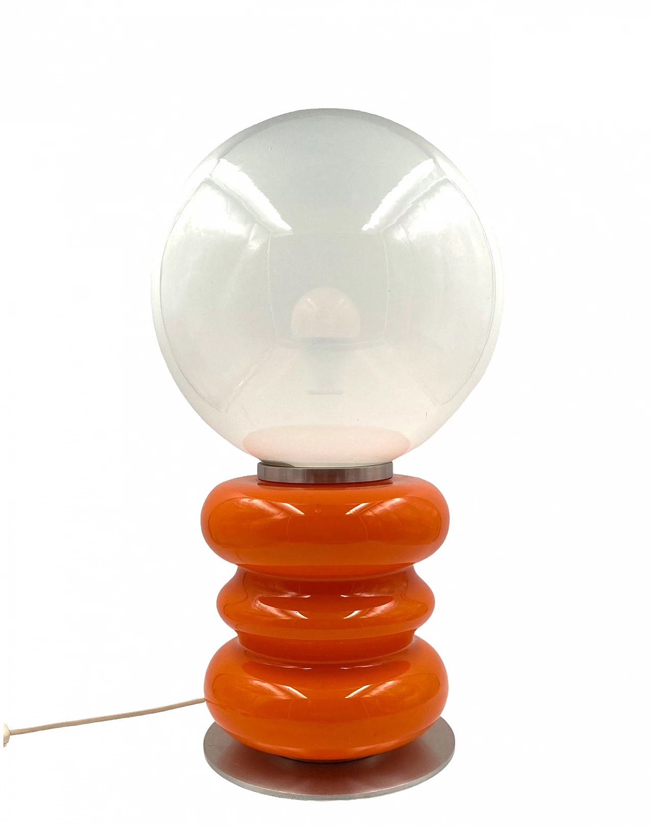 Glass table lamp by Carlo Nason for AV Mazzega, 1970s 3