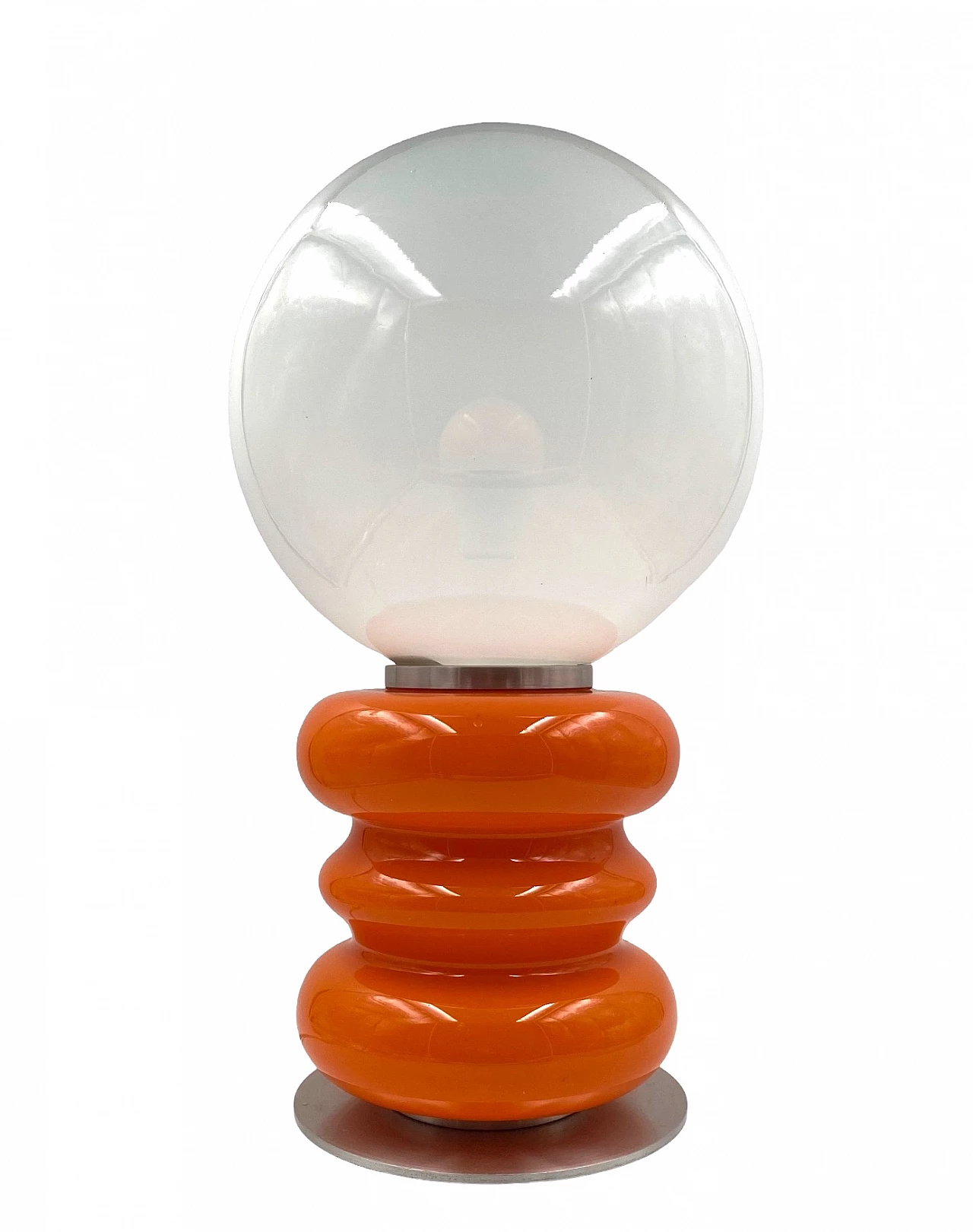 Glass table lamp by Carlo Nason for AV Mazzega, 1970s 4