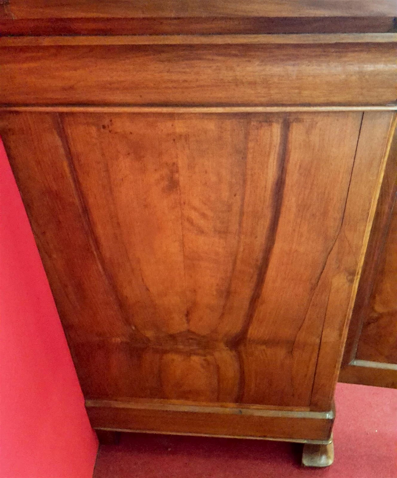 Credenza in noce a quattro ante, metà '800 5