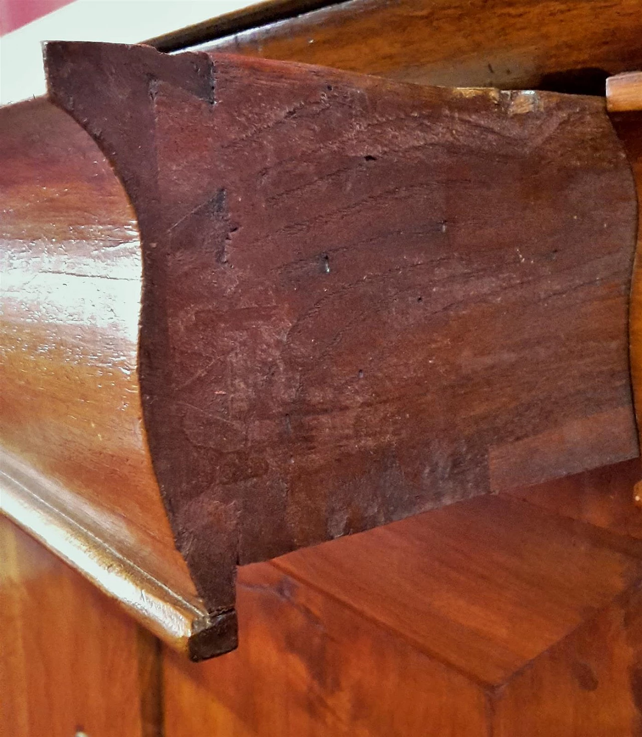 Credenza in noce a quattro ante, metà '800 7