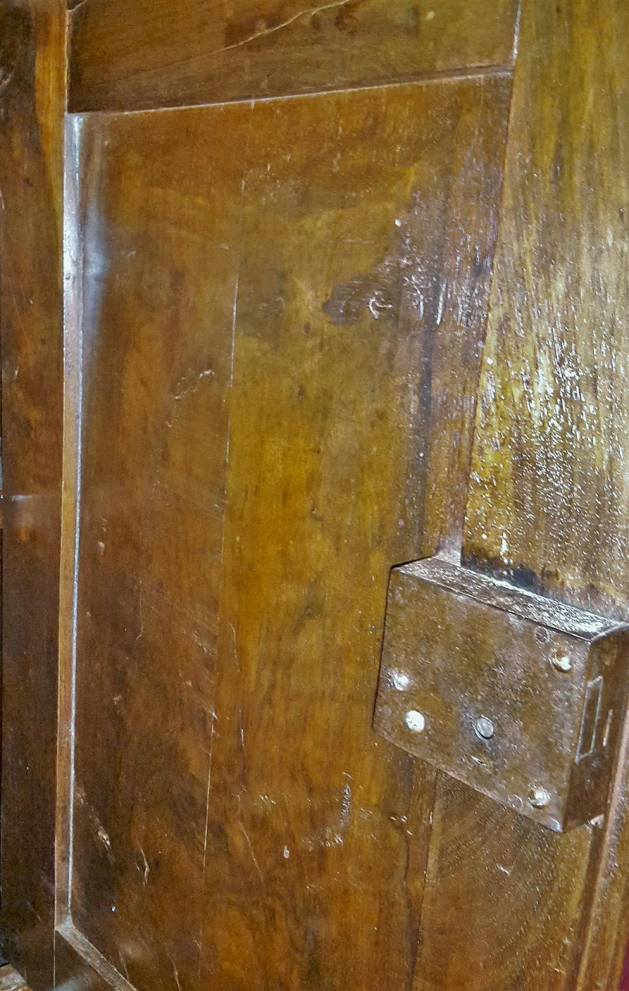 Credenza in noce a quattro ante, metà '800 9