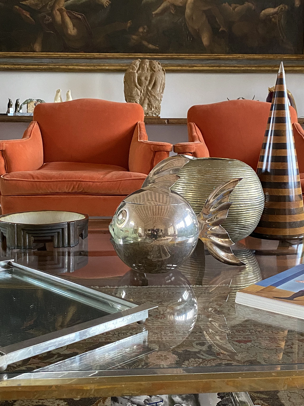 Secchiello per ghiaccio argentato di Teghini Firenze, anni '70 5