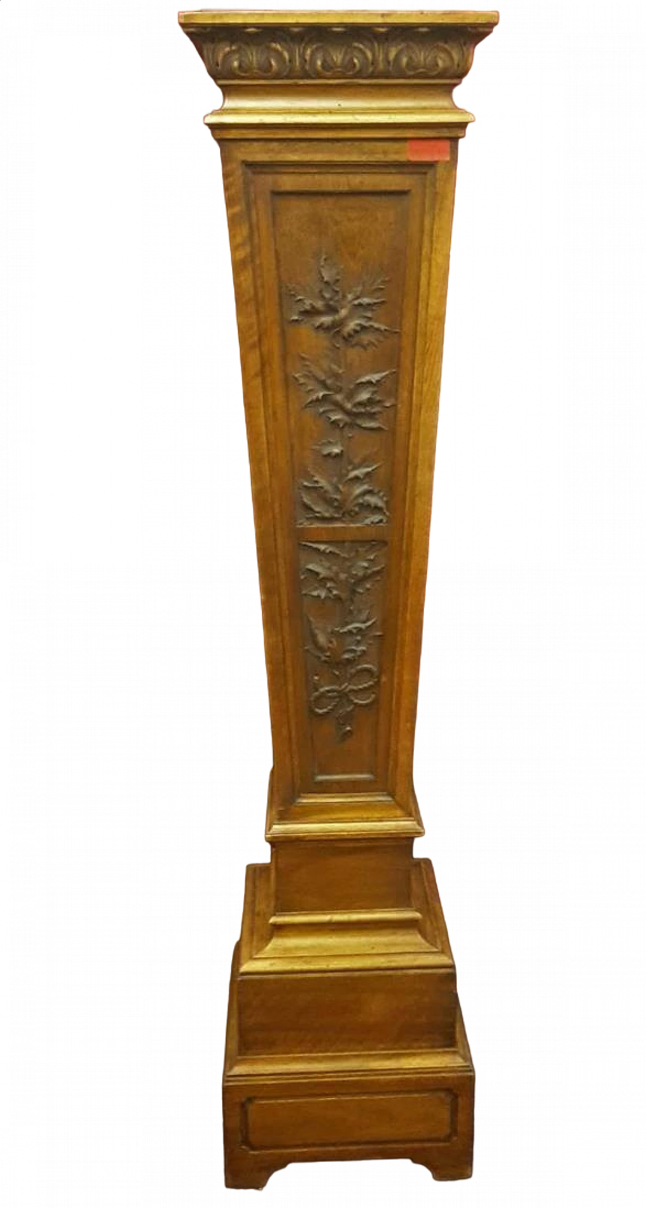 French walnut column, 19th century 7