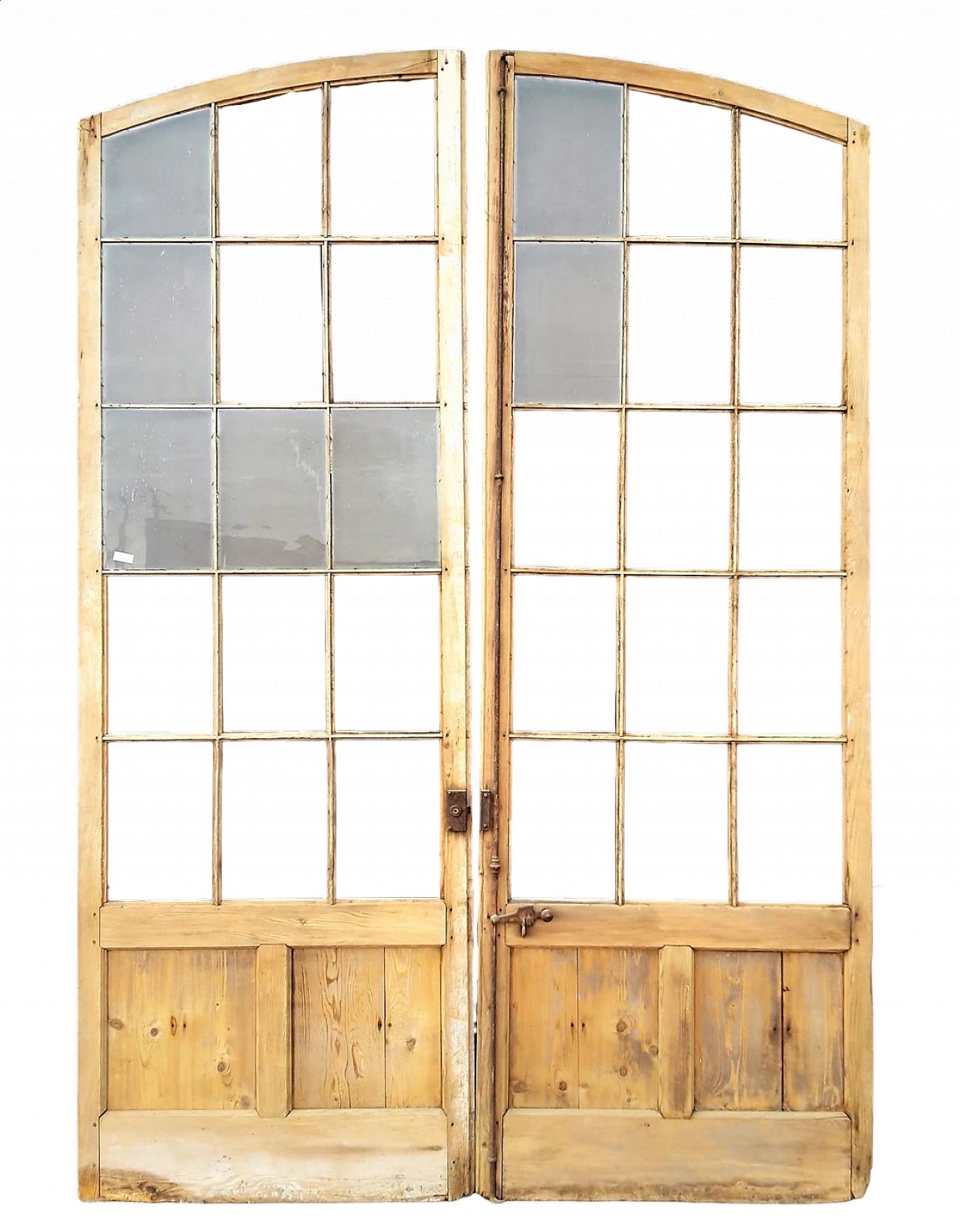 Larch and glass stable door, late 19th century 21