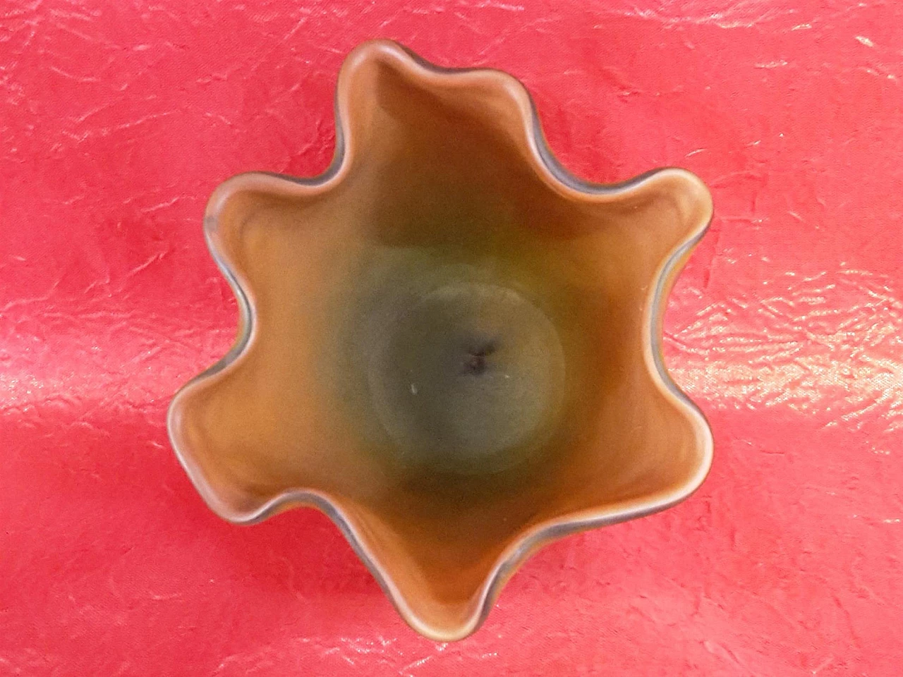 Vaso Fazzoletto in pasta di vetro 2