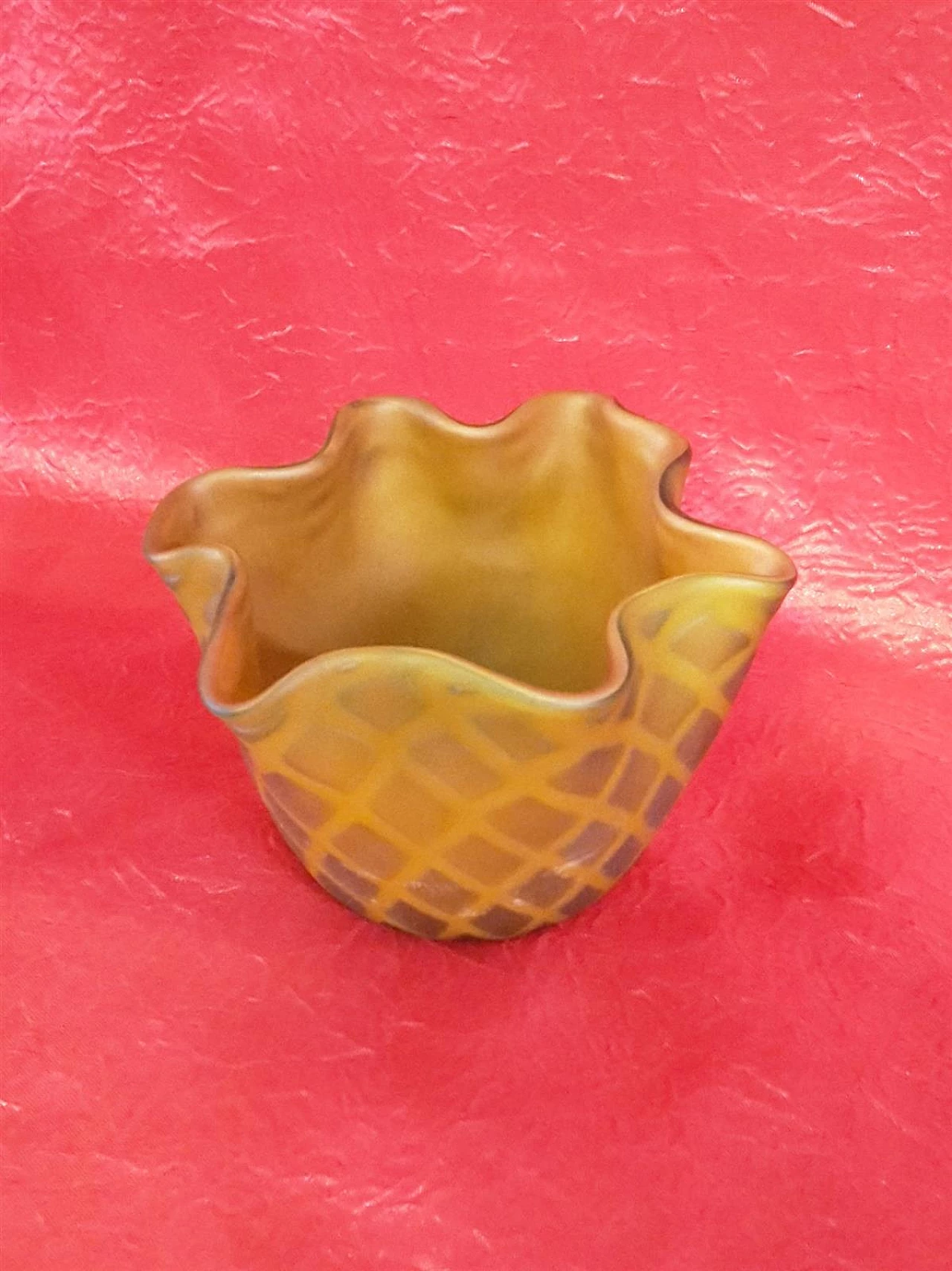 Vaso Fazzoletto in pasta di vetro 6