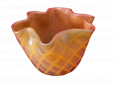 Vaso Fazzoletto in pasta di vetro