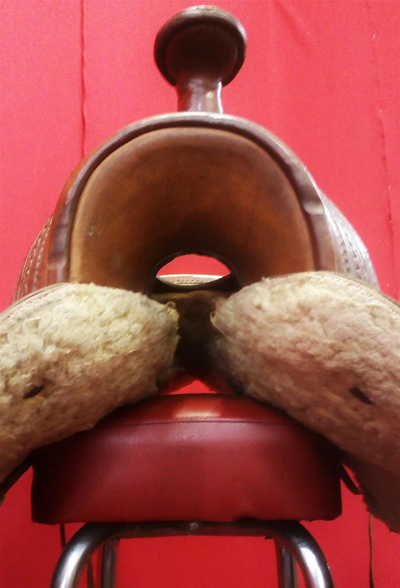 Sella in pelle Blue River di Billy Cook, inizio '900 8