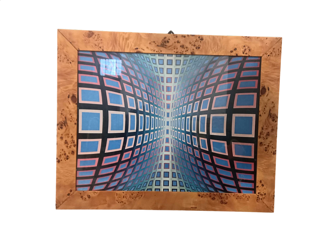 Homage to Victor Vasarely, kinetic print, 1970s 6