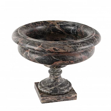 Macchiavecchia marble centerpiece cup