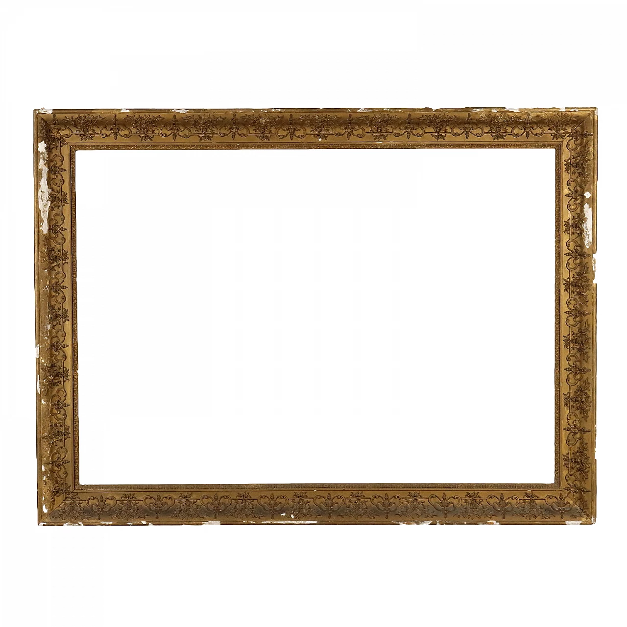 Pastille-carved and gilded frame 1