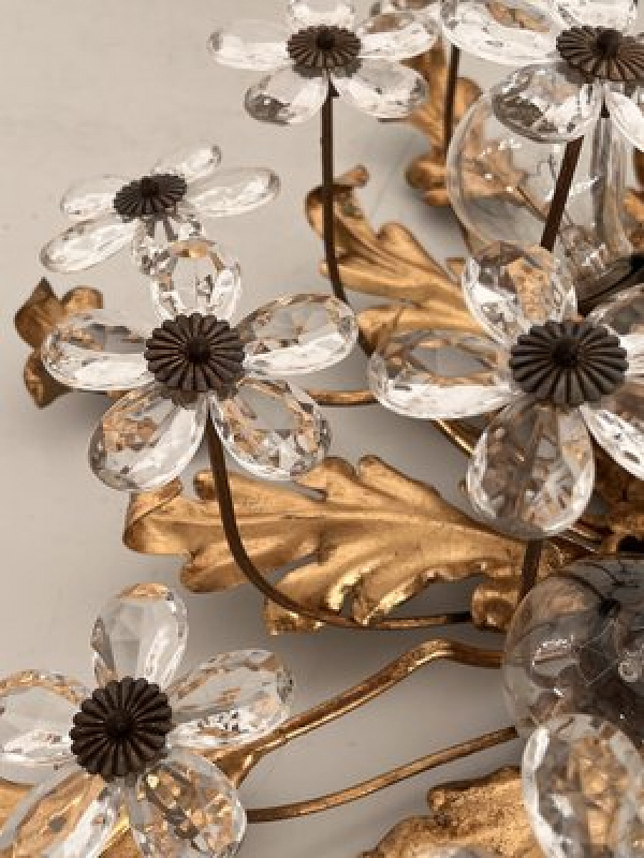 Lampada da incasso in vetro di Murano di Banci Firenze, anni '60 11