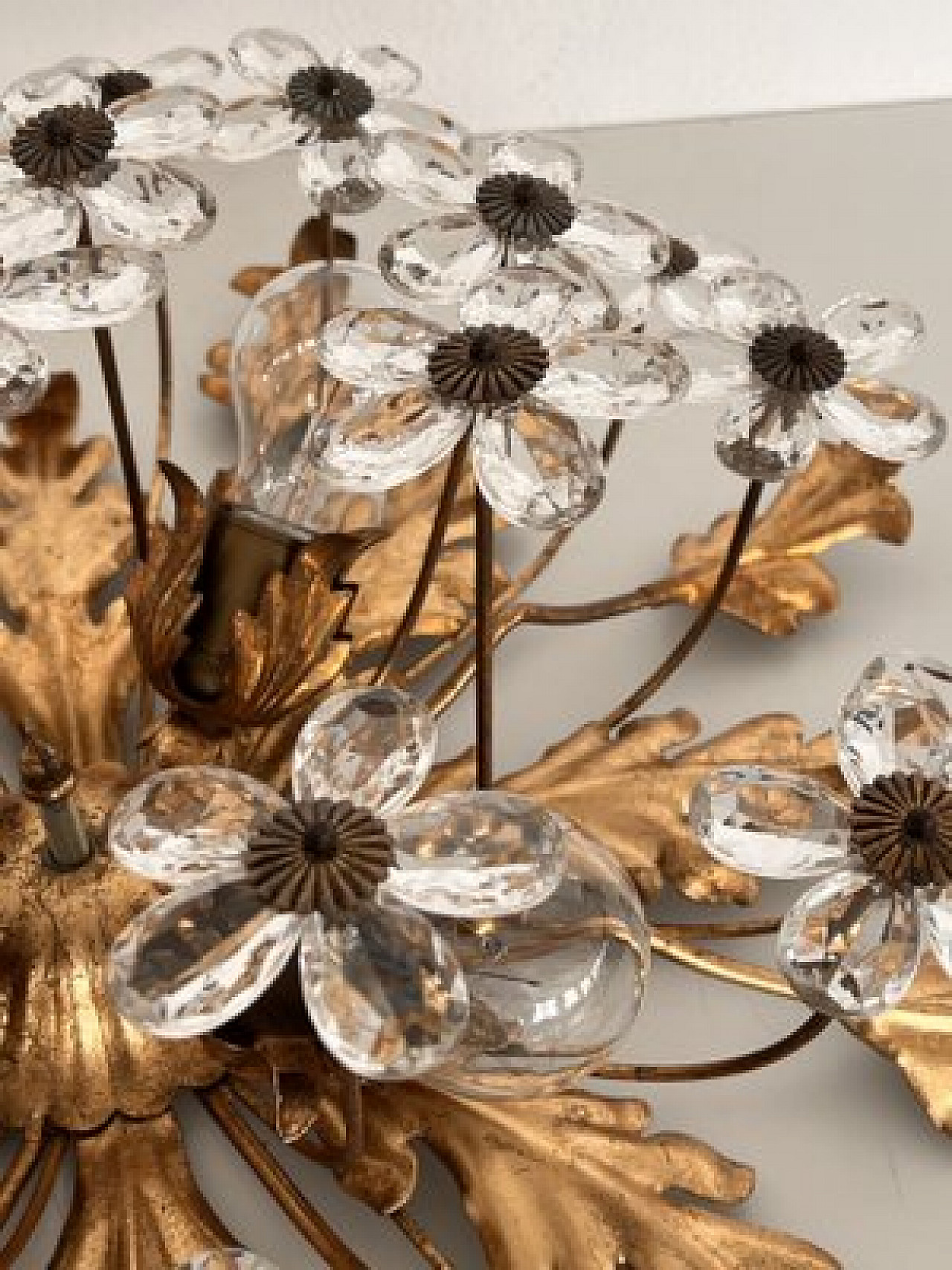 Lampada da incasso in vetro di Murano di Banci Firenze, anni '60 12