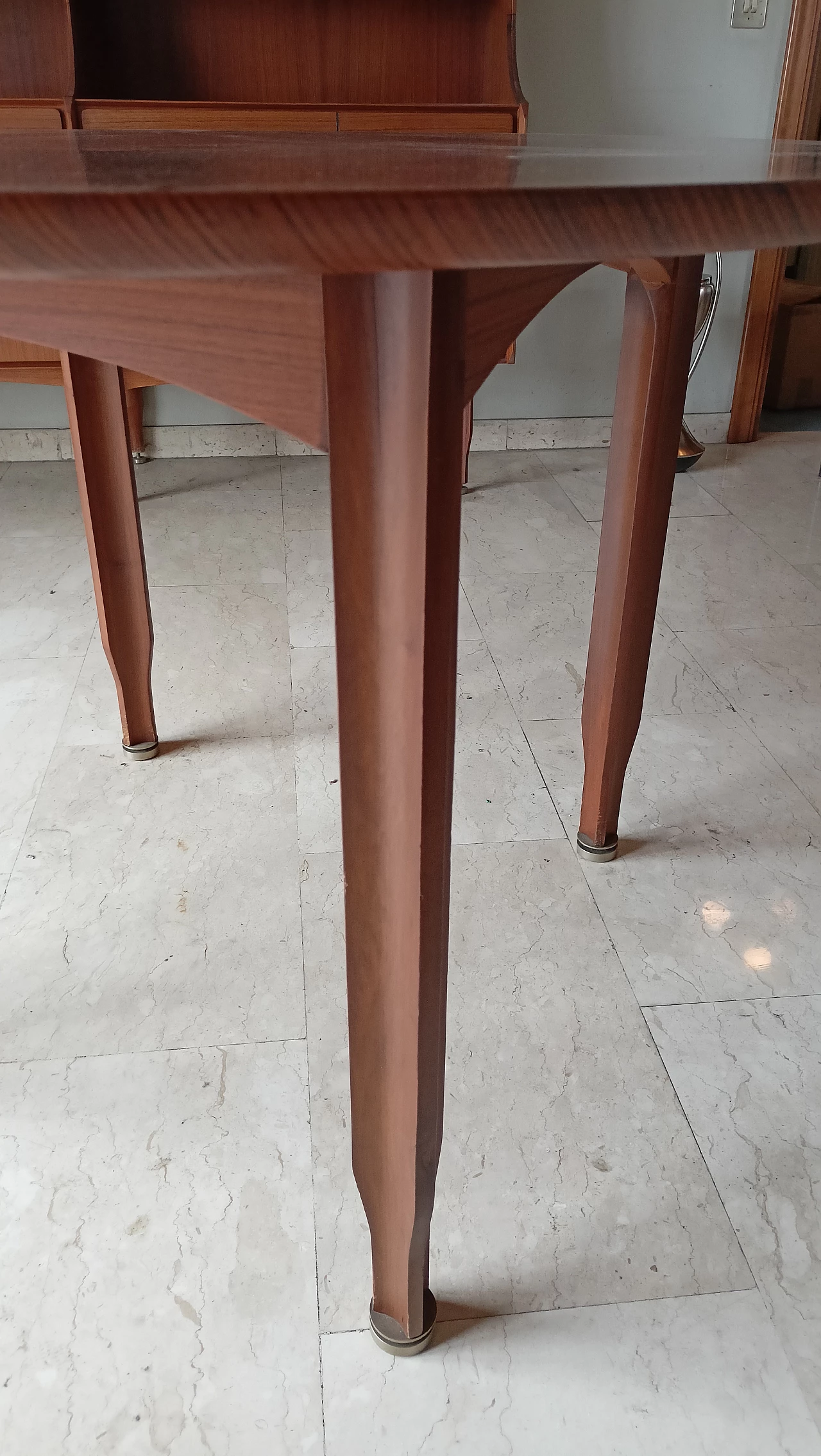 Rounded table in rosewood by Gigi Radice, 1950s 3