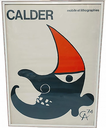 Alexander Calder, Mobile et Lithographies, litograph, 1974