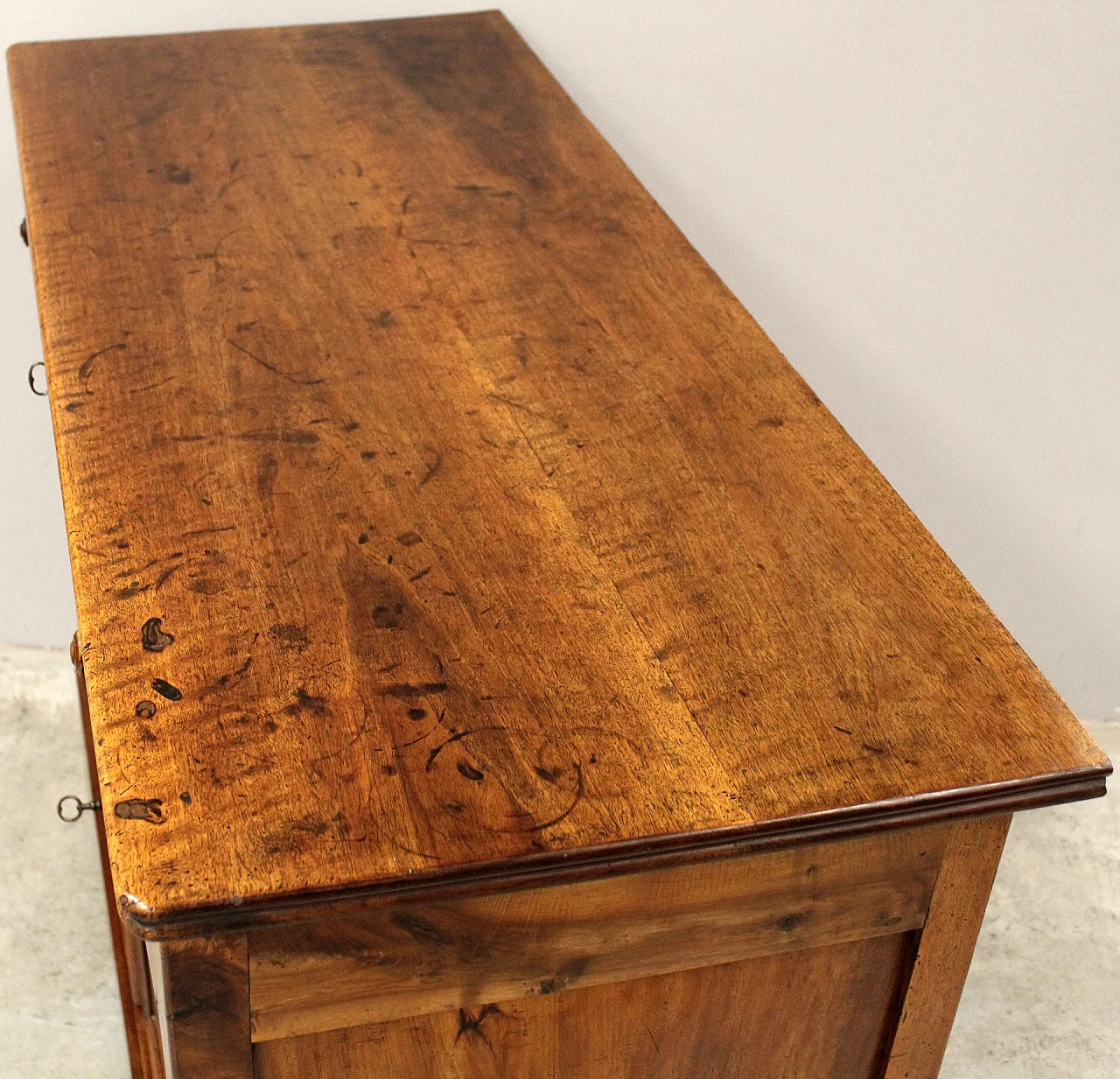 Louis Philippe solid walnut sideboard, first half of the 19th century 6