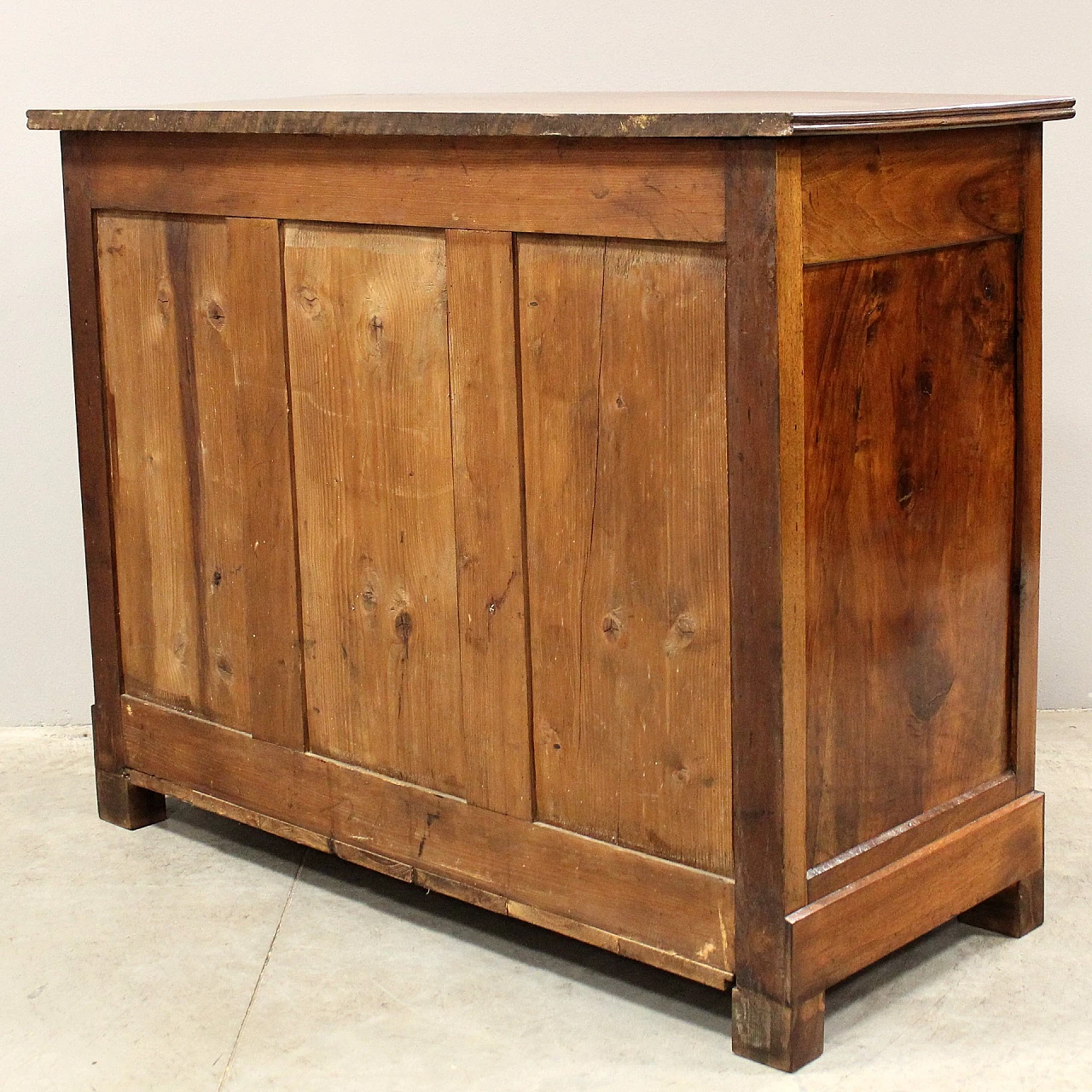 Louis Philippe solid walnut sideboard, first half of the 19th century 9