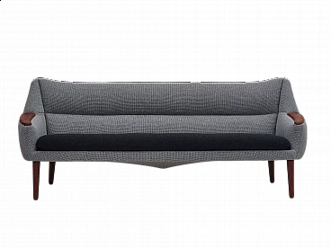 Grey and black sofa 58 by Kurt Østervig for Rolschau Møbler, 1960s