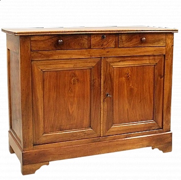 Louis Philippe solid walnut sideboard, first half of the 19th century