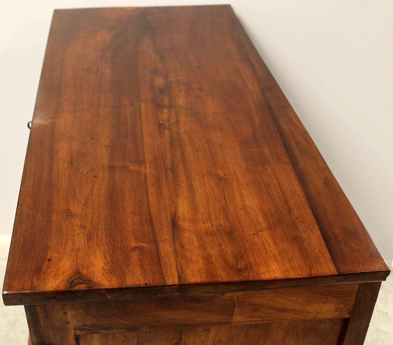 Credenza Impero in noce con ante e cassetti, inizio '800 4