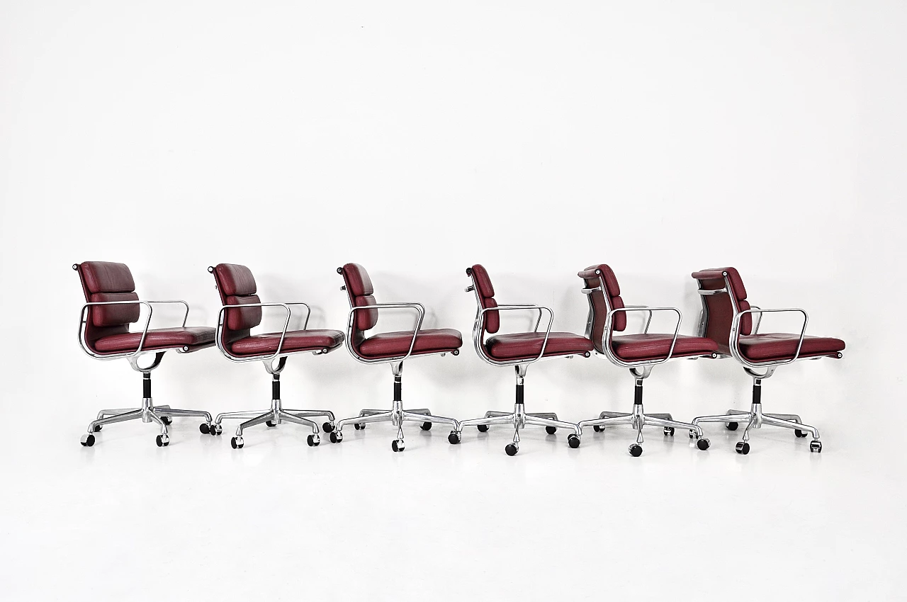 6 Office chairs by Charles & Ray Eames for ICF, 1970s 4