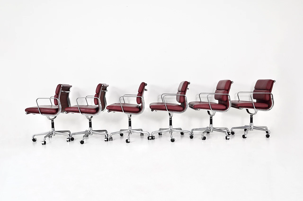 6 Office chairs by Charles & Ray Eames for ICF, 1970s 6