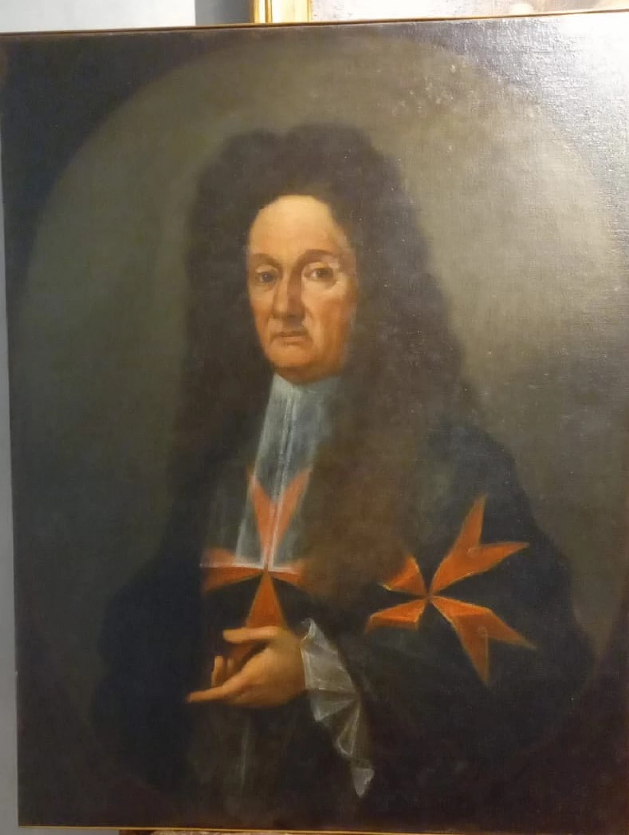 Portrait of Marc'Antonio Zondadari, oil painting, 18th century 1