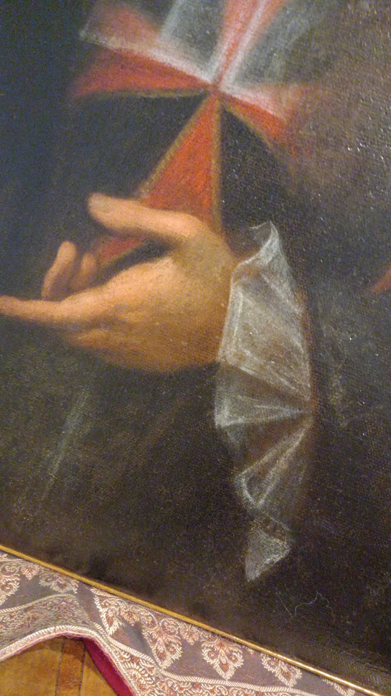 Portrait of Marc'Antonio Zondadari, oil painting, 18th century 3