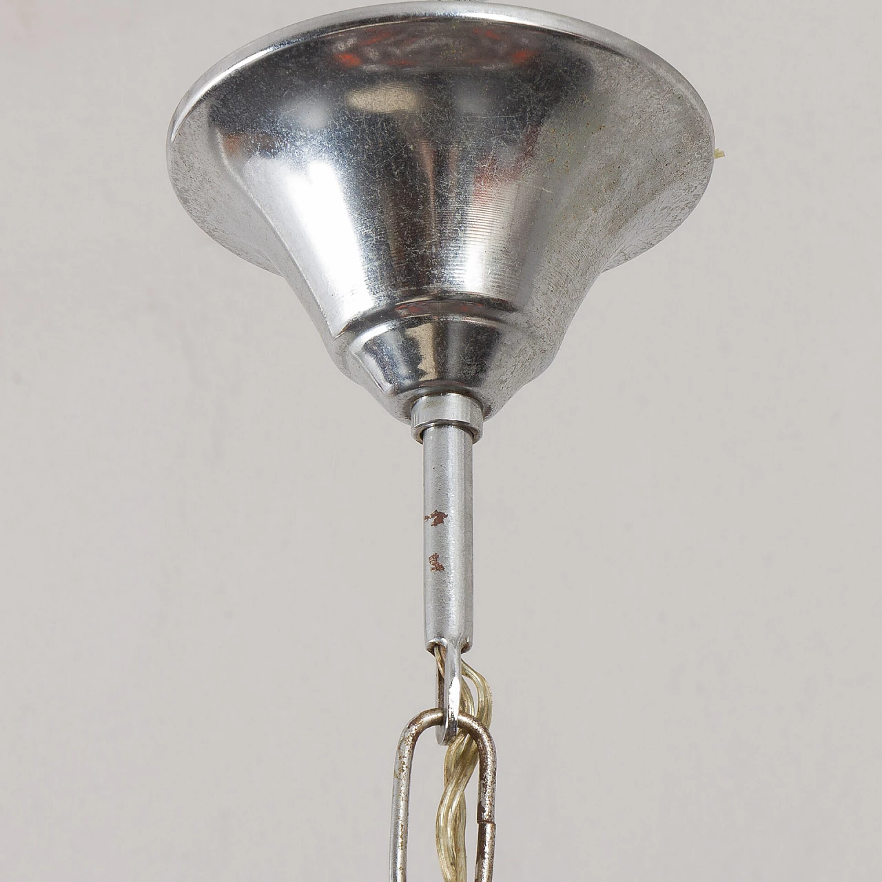 Murano glass Fiocchi di Neve chandelier by Vistosi, 1970s 4