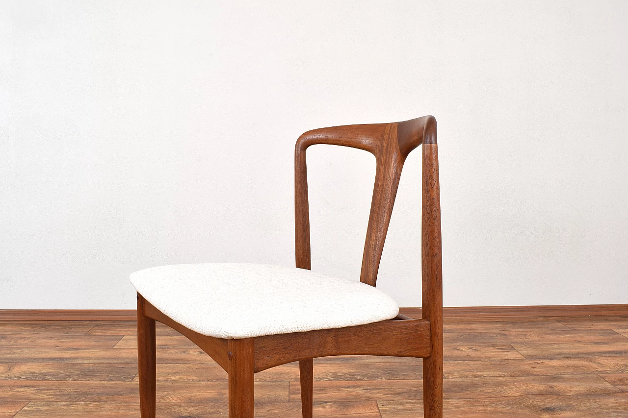 4 Juliane chairs by Johannes Andersen for Uldum Møbelfabrik, 1960s 10