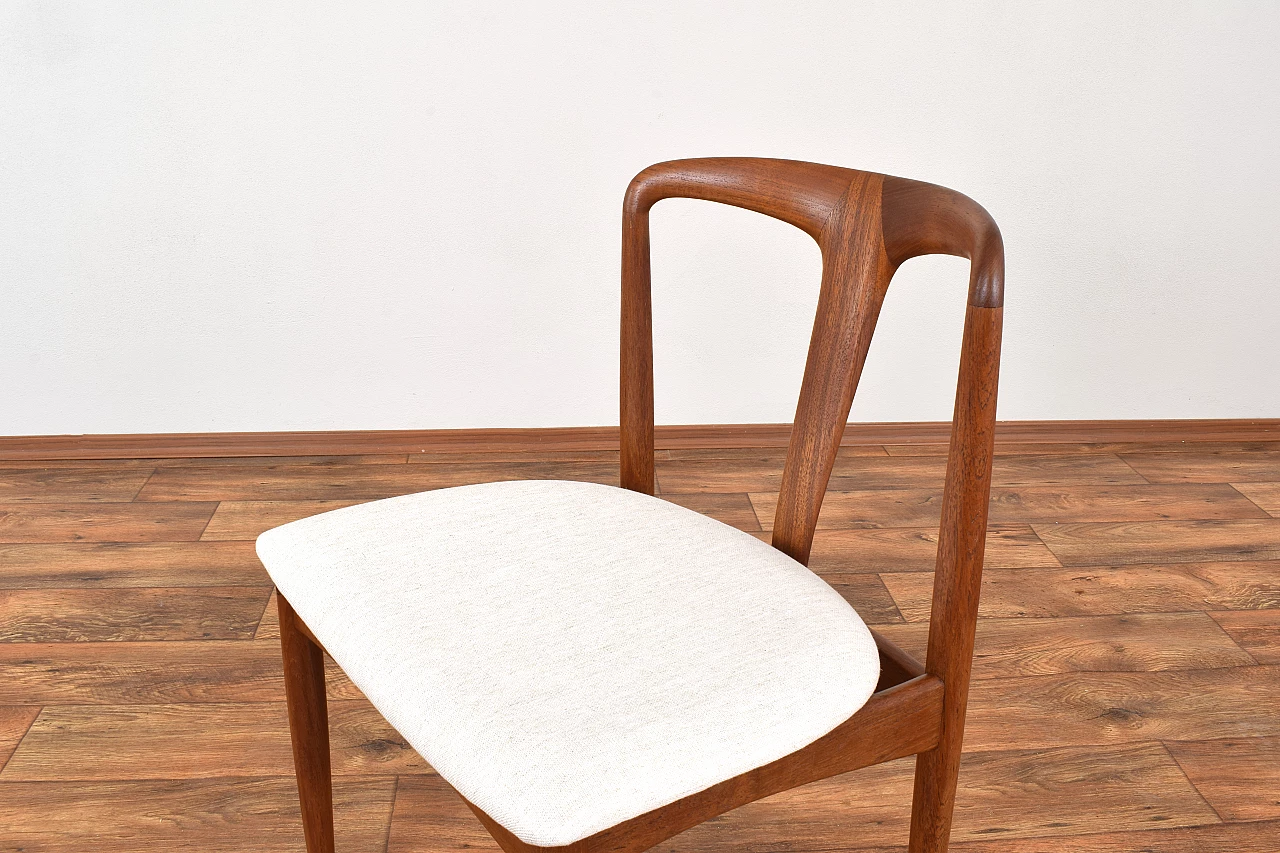 4 Juliane chairs by Johannes Andersen for Uldum Møbelfabrik, 1960s 11