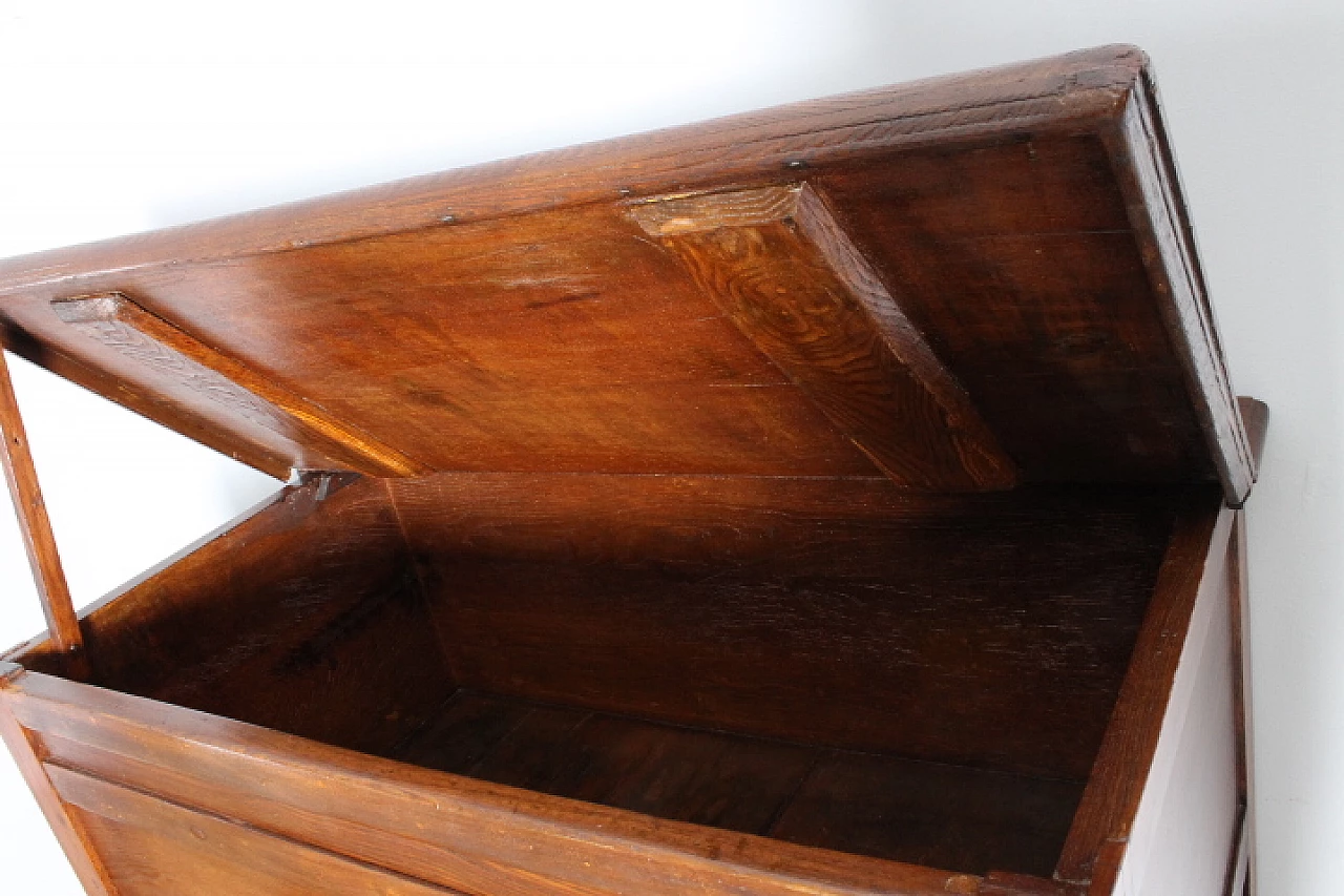 Umbrian Louis XVI chestnut bread cupboard, late 18th century 4