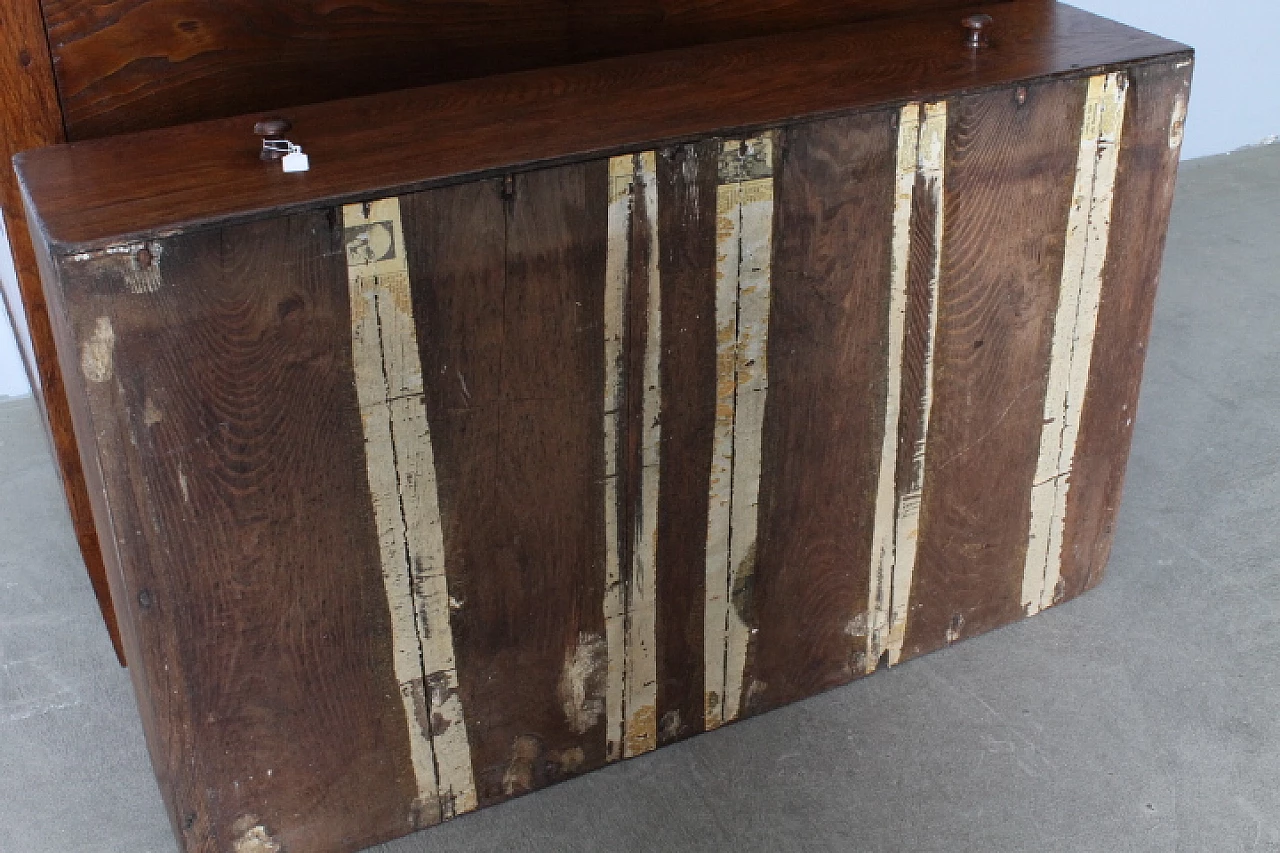 Umbrian Louis XVI chestnut bread cupboard, late 18th century 16