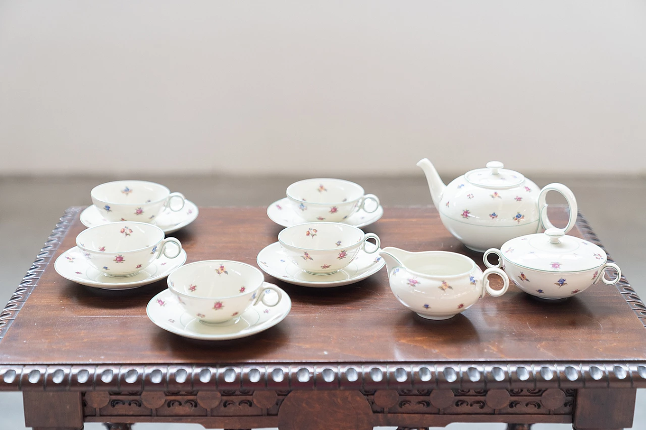 Bohemia Royal Ivory ceramic tea and coffee service, 1930s 1